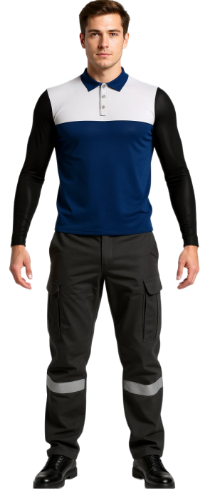 Uniforme aeropuertos y logística modelo UA-008